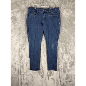 Old Navy The Flint Jeans Women Size 14 Regular Blue Denim Straight Leg Pants